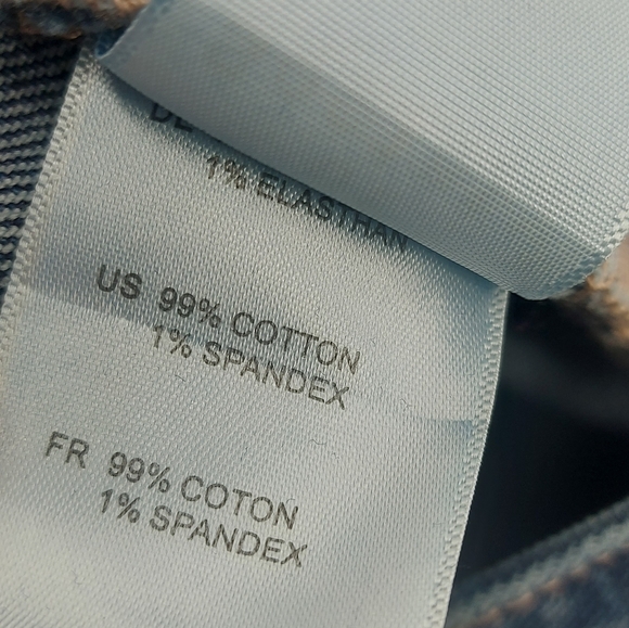 Articles Of Society High Rise Cropped Jeans in EWA Beach Wash Size 28 - Picture 6 of 7